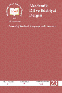 Cilt: 7 Sayı: 2 Kapak