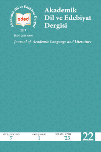 Cilt: 7 Sayı: 1 Kapak