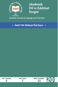 Klasik Türk Şiiri Özel Sayısı